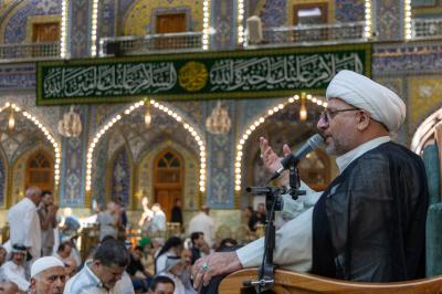 قسم الشؤون الدينية يقدم محاضرة توجيهية لزائري مرقد أبي الفضل العباس (عليه السلام)