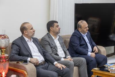 العتبة العباسية المقدسة تستقبل الأمين العام للعتبة الكاظمية المقدسة