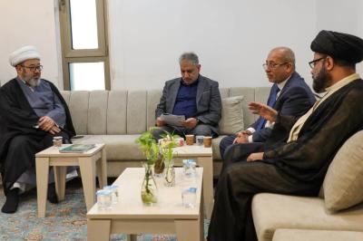 الهيأة العليا تبحث استعدادات المؤتمر التمهيدي الثالث لألفية حوزة النجف الأشرف مع جامعة الكوفة