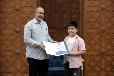 احتفاءً بتخرجهم في دورة سيد الماء.. المجمع العلمي يقيم حفلًا تكريميًّا لـ 60 طالبًا في كربلاء