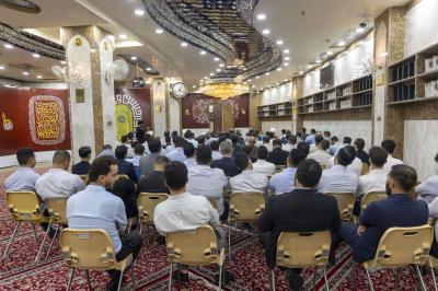 لتعزيز مفاهيم الخدمة.. مركز الامتثال الوظيفي يجتمع مع ملاكات المجمع العلمي للقرآن الكريم