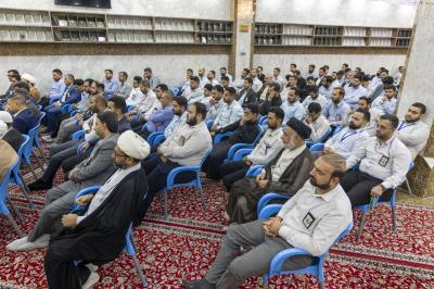 لتعزيز مفاهيم الخدمة.. مركز الامتثال الوظيفي يجتمع مع ملاكات المجمع العلمي للقرآن الكريم