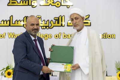 العتبة العباسية المقدسة تقيم الفعالية الثانية ضمن أسبوع النبي الأعظم (صلى الله عليه وآله) الثقافي في جامعة واسط
