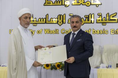 العتبة العباسية المقدسة تقيم الفعالية الثانية ضمن أسبوع النبي الأعظم (صلى الله عليه وآله) الثقافي في جامعة واسط