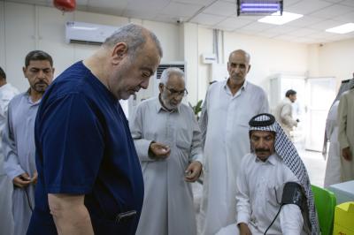 قسم الشؤون الطبية يقدّم الرعاية الصحّية المجانية لزائري مرقد أبي الفضل العباس (عليه السلام)