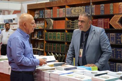 قسم الشؤون الفكرية والثقافية يعرض  480 إصدارًا في معرض بغداد الدولي للكتاب