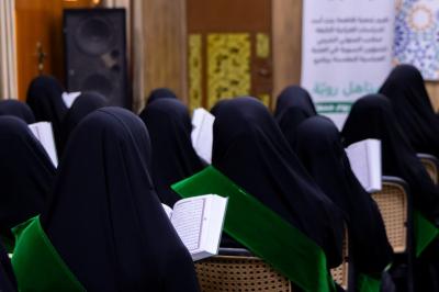 شعبة السيدة فاطمة بنت أسد تقيم برنامج (مناهل روية) في مسجد السهلة