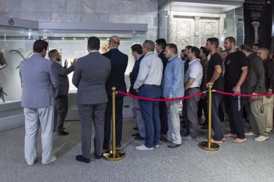 للاطّلاع على مقتنياته.. متحف الكفيل يستقبل وفدًا من مديرية تربية محافظة صلاح الدين
