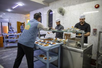 قسم المضيف يقدم خدمات الضيافة لزائري مرقد أبي الفضل العباس (عليه السلام)