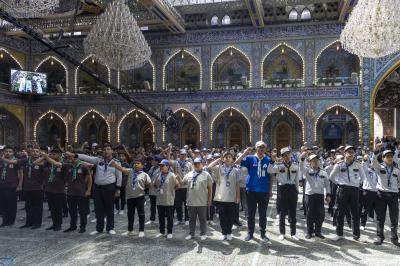 بمشاركة أكثر من 1000 طالب.. العتبة العباسية المقدسة تطلق فعاليات الحفل الختامي لبرامج جمعية كشافة الكفيل