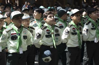 اللجنة الكشفية العربية تشيد ببرامج جمعية كشافة الكفيل