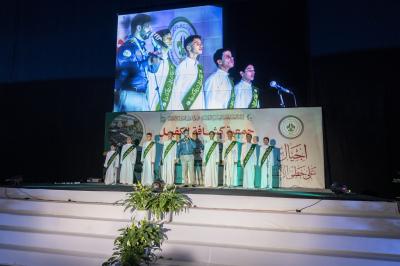 أهالي الطلبة المشاركين في الحفل الختامي لبرامج جمعية كشافة الكفيل يشيدون بدورها التربوي في تنمية مهارات أبنائهم