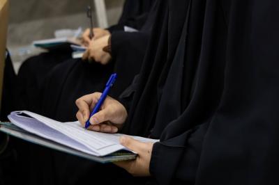 شعبة التوجيه الديني النسوي تستأنف برنامج (لأبي الفضل أنتمي) لملاكات شعبة الزينبيات