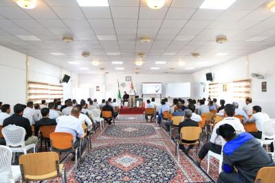 قسم الصيانة يقيم دورة عن طرائق معالجة الحرائق لملاكات العتبة العباسية المقدسة الجدد