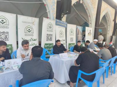 ألف مستفيد من خدمات قسم الشؤون الفكرية بذكرى شهادة التابعي سعيد بن جبير (رضوان الله عليه)