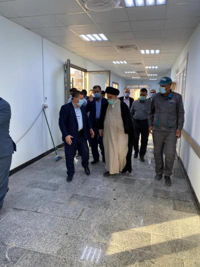 عقد من العطاء العابر للأزمات: مرجعية النجف الأشرف  بمواجهة النزوح والجائحة والجفاف