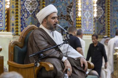 قسم الشؤون الدينية يقيم مجلس عزاء لاستذكار مصائب أهل البيت (عليهم السلام)
