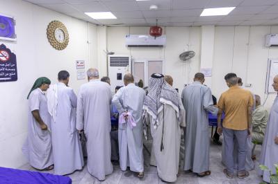 في ليالي الجمع.. قسم الشؤون الطبية يقدّم الخدمات الصحية المجانية المتكاملة للزائرين