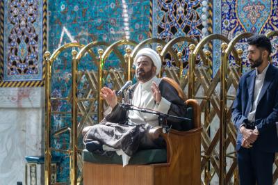  قسم الشؤون الدينية يقدم محاضرات توجيهية للزائرين في صحن مرقد أبي الفضل العباس (عليه السلام)