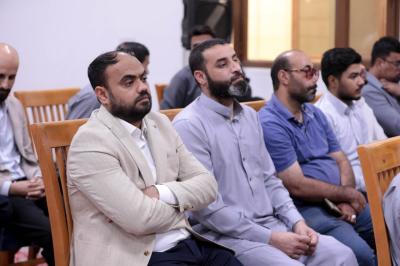 المجمع العلمي يعقد جلسة نقاشية مع أولياء أمور طلبة حفظ القرآن الكريم في كربلاء