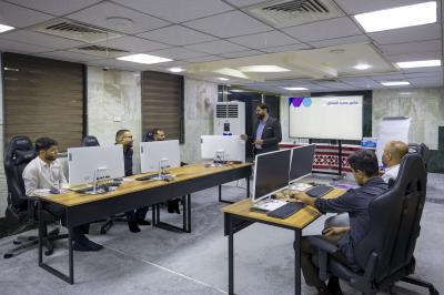 قسم الإعلام ينظم ورشة تدريبية لتطوير مهارات صناعة المحتوى