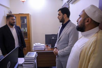 المجمع العلمي يبحث سبل التعاون المشترك مع وفد إسلامي من فرنسا