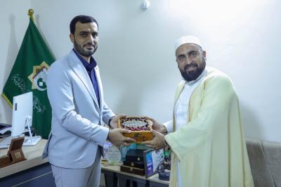 المجمع العلمي يبحث سبل التعاون المشترك مع وفد إسلامي من فرنسا