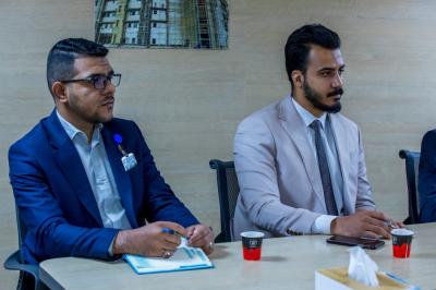 قسم التطوير يبحث مع مستشفى الكفيل التخصصي إقامة برنامج تدريبي في مجالات الجودة