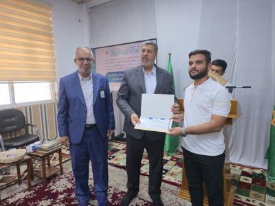 قسم الشؤون الفكرية يكرّم أساتذة دورات تحفيظ القرآن الكريم في قضاء الهندية