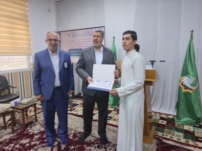 قسم الشؤون الفكرية يكرّم أساتذة دورات تحفيظ القرآن الكريم في قضاء الهندية