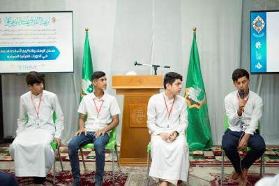 قسم الشؤون الفكرية يكرّم أساتذة دورات تحفيظ القرآن الكريم في قضاء الهندية
