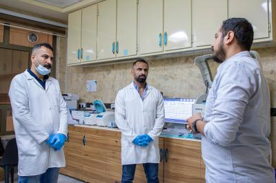 وفد دائرة صحة كربلاء يشيد بمستوى الخدمات الطبية المجانية في مركز السيد جعفر الحلي