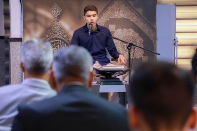 المجمع العلمي يجري اختبارات المتقدمين إلى قناة حفظة القرآن الكريم في النجف الأشرف