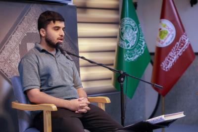 المجمع العلمي يجري اختبارات المتقدمين إلى قناة حفظة القرآن الكريم في النجف الأشرف
