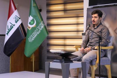 المجمع العلمي يجري اختبارات المتقدمين إلى قناة حفظة القرآن الكريم في النجف الأشرف