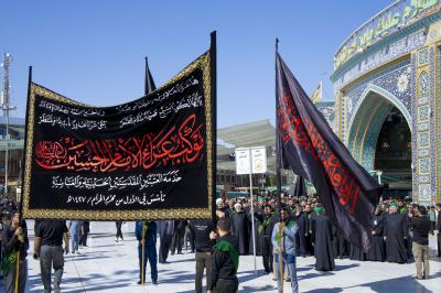 خدمة العتبتين المقدستين يحيون ذكرى شهادة السيدة الزهراء (عليها السلام) وفقًا للرواية الأولى