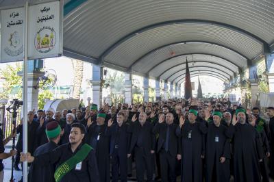 خدمة العتبتين المقدستين يحيون ذكرى شهادة السيدة الزهراء (عليها السلام) وفقًا للرواية الأولى