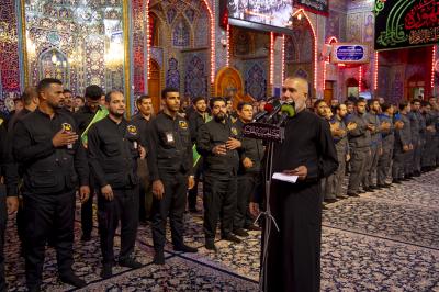 خدمة العتبتين المقدستين يحيون ذكرى شهادة السيدة الزهراء (عليها السلام) وفقًا للرواية الأولى