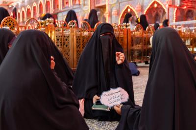 شعبة التوجيه النسوي تحيي ذكرى شهادة السيدة الزهراء (عليها السلام) وفقًا للرواية الأولى