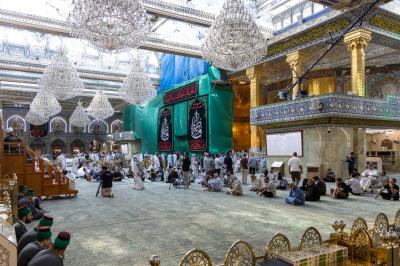 في رحاب أبي الفضل العباس (عليه السلام): كيف أحيت أقسامُ العتبة العباسية المقدسة الروايةَ الأولى لشهادة سيدة نساء العالمين؟