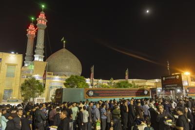 العتبة العباسية المقدسة تقدِّم أكثر من 7 آلاف وجبة طعام لزائري السيدة فاطمة المعصومة (عليها السلام) بذكرى وفاتها
