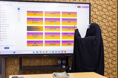 شعبة السيدة فاطمة بنت أسد تواصل دروس دورة (ن والقلم) التعليمية الخامسة