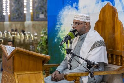 العتبة العباسية المقدسة تقيم محفلًا قرآنيًا بذكرى ولادة الإمام الحسن العسكري (عليه السلام)