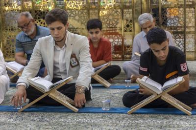 العتبة العباسية المقدسة تقيم محفلًا قرآنيًا بذكرى ولادة الإمام الحسن العسكري (عليه السلام)