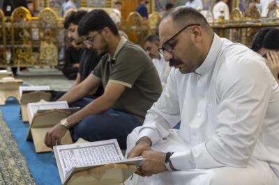 العتبة العباسية المقدسة تقيم محفلًا قرآنيًا بذكرى ولادة الإمام الحسن العسكري (عليه السلام)