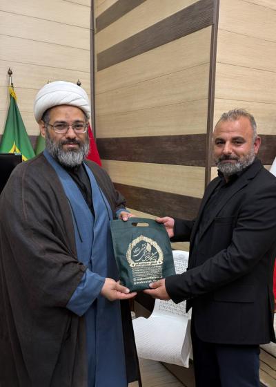 إدارة حرم السيدة فاطمة المعصومة (عليها السلام) تكرّم وفد العتبة العباسية المقدسة