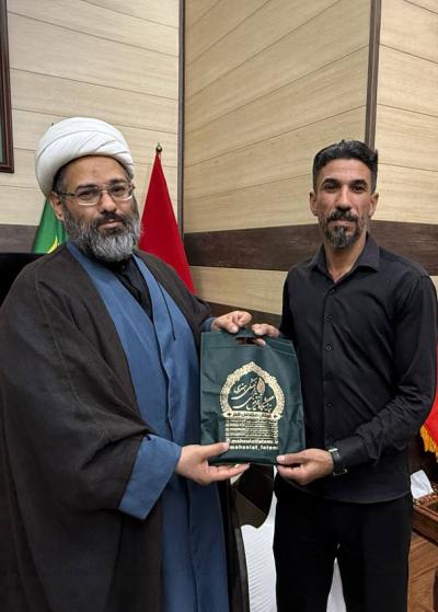 إدارة حرم السيدة فاطمة المعصومة (عليها السلام) تكرّم وفد العتبة العباسية المقدسة
