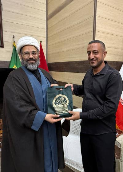 إدارة حرم السيدة فاطمة المعصومة (عليها السلام) تكرّم وفد العتبة العباسية المقدسة