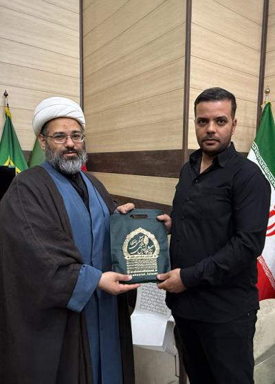 إدارة حرم السيدة فاطمة المعصومة (عليها السلام) تكرّم وفد العتبة العباسية المقدسة