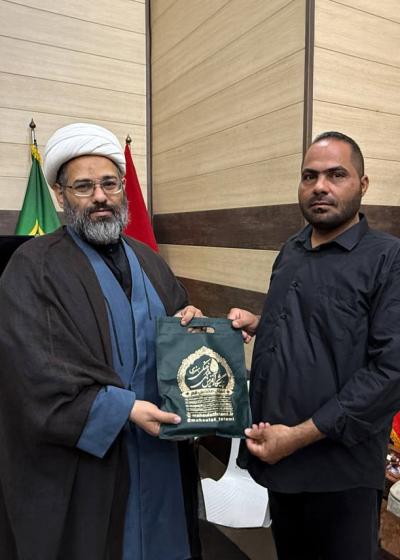 إدارة حرم السيدة فاطمة المعصومة (عليها السلام) تكرّم وفد العتبة العباسية المقدسة